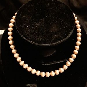 Trifari golden beaded necklace